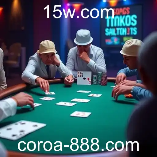 Jogos de Pôquer: A Arte de Dominar a Mesa com Coroa888